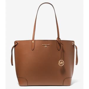 Michael Michael Kors Edith Large Saffiano Leather Tote Bag for $109