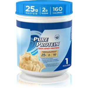 Pure Protein Powder 1-lb. Tub for $10 via Sub & Save