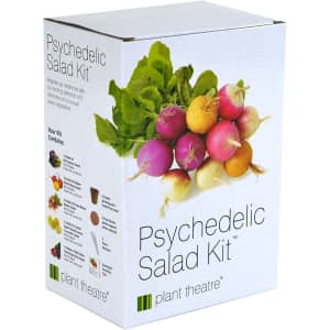 Plant Theatre Psychedelic Vegetable Garden Starter Kit. Prime members can clip the coupon on the product page to get this deal. It's $8 off and the best price we could find.