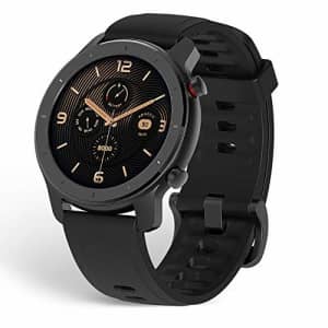 Amazfit GTR Smartwatch, Classic Design, 24/7 Heart Rate Monitor, Music Control, GPS, 10-Day Battery for $85 Amazfit GTR Smartwatch, Classic Design, 24/7 Heart Rate Monitor, Music Control, GPS, 10-Day Battery for $85