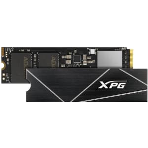 XPG 1TB GAMMIX S70 Blade PCIe Gen4 M.2 2280 Internal Solid State Drive for $100