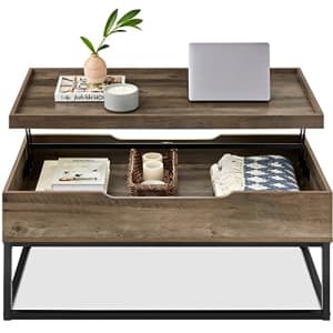 Best Choice Products 44in Lift Top Coffee Table, Large Adjustable Elevated Tabletop Furniture for for $80