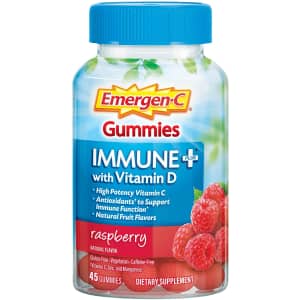 Emergen-C Immune+ w/ Vitamin D 45-Count Gummies for $10
