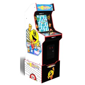 Arcade1Up Pacmania Bandai Legacy Edition Arcade Cabinet w/ Riser & Light-up Marquee for $300