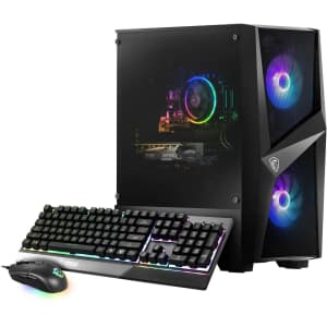 MSI Codex R 13th-Gen. i5 Gaming Desktop w/ NVIDIA RTX 4060 for $699