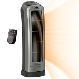 Lasko 5538 Ceramic Tower Heater with Remote Control for $50
