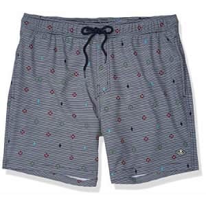 Sperry Men's 7" Stretch Swim Trunks, Nautical Pinstripe, Large for $48 Sperry Men's 7" Stretch Swim Trunks, Nautical Pinstripe, Large for $48