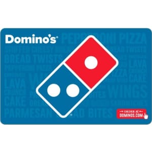 $50 Domino's Digital Gift Card: $40