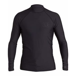 Billabong Men's Unity Performance Fit Long Sleeve Rashguard, Black, S for $31 Billabong Men's Unity Performance Fit Long Sleeve Rashguard, Black, S for $31
