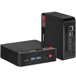 Beelink SER5 PRO Mini PC,AMD Ryzen 7 5800H(up to 4.4 GHz,8C/16T),Mini Computer with 16GB DDR4/500GB for $289