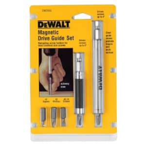 DEWALT Bit Set with Magnetic Drive Guide (DW2095) for $16