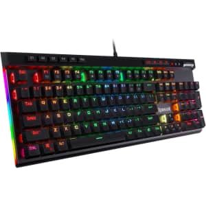 Redragon K580 VATA RGB LED Backlit Mechanical Gaming Keyboard for $50