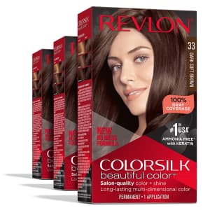 Revlon Permanent Hair Color 3-Pack for $6.25 via Sub & Save