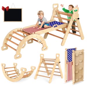 All-in-One Montessori Play Gym for $84
