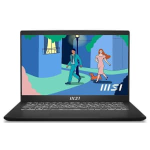 MSI Modern 11th-Gen. i7 14" Laptop w/ 512GB SSD for $529