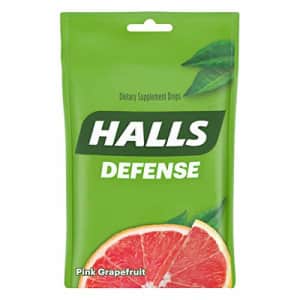 Halls Defense Pink Grapefruit Vitamin C Drops - with Immune Support - 30 Drops for $7