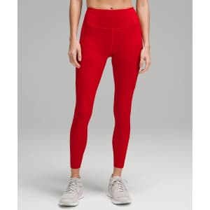 lululemon Women's Fast & Free 25" High-Rise Tights for $69