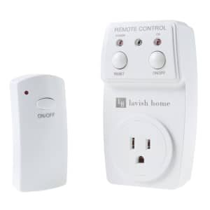 Lavish Home Wireless Outlet Remote Control Kit for $10 Lavish Home Wireless Outlet Remote Control Kit for $10