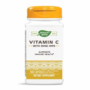 Nature's Way Vitamin C-500 with Rose Hips; 1000 mg per Serving; 100 Capsules for $15