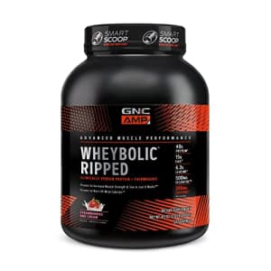 GNC AMP Wheybolic Ripped | Targeted Muscle Building and Workout Support Formula | Pure Whey Protein for $60