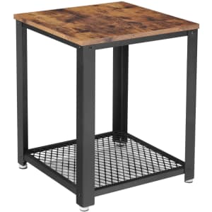 Vasagle Industrial End Table for $44 Vasagle Industrial End Table for $44