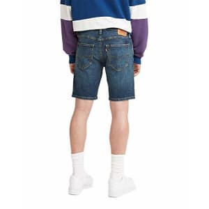 Levi's Men's 412 Slim Jean Shorts, Una Noche Adv - Dark Indigo, 36 for $15