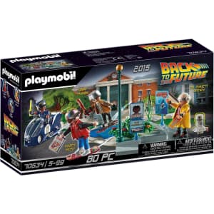 Playmobil Back to The Future Part II Hoverboard Chase for $18