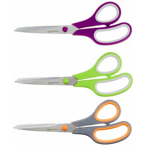 AmazonBasics Multipurpose Office Scissors 3-Pack for $7 AmazonBasics Multipurpose Office Scissors 3-Pack for $7