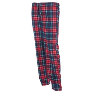 Eddie Bauer Men's Plaid Microfleece Pants: 2 for $18