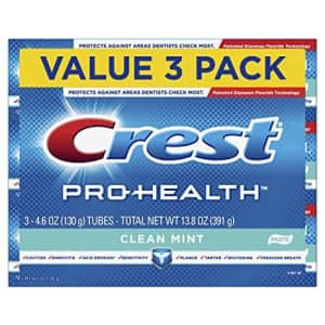 Crest 4.6-oz. Pro-Health Whitening Gel Toothpaste 3-Pack for $4.19 via Sub. & Save