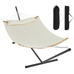 Vevor 2-Person Hammock w/ Stand for $67 Vevor 2-Person Hammock w/ Stand for $67