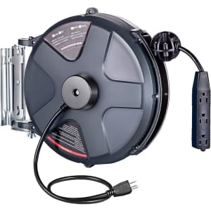 Vevor 50-Foot Retractable Extension Cord Reel for $60