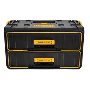 DEWALT ToughSystem Tool Box, 2.0 Two-Drawer, 21.8in. (DWST08320) for $90