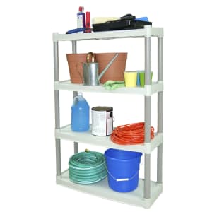 Plano 4-Shelf Storage Unit for $18