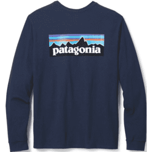 Patagonia Men's P-6 Logo Long-Sleeve Responsibili-Tee for $27