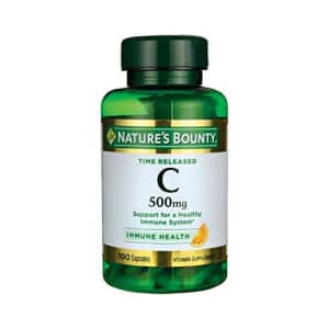 Nature's Bounty, C-500 mg Time Release Capsules, 100 ct for $16