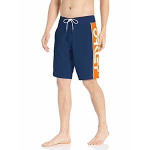 Oakley Men's Barnie Beach Block 21, Dark Blue, XL for $46 Oakley Men's Barnie Beach Block 21, Dark Blue, XL for $46