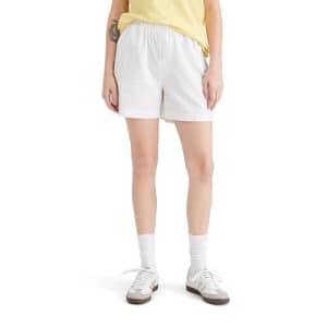 Dockers Women's Weekend Pull on Shorts, (New) Lucent White, Small for $20