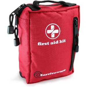 Surviveware 100-Piece Premium First Aid Kit for $27