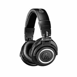 Audio-Technica ATH-M50xBT Wireless Bluetooth Over-Ear Headphones, Black, With Exceptional Clarity, for $190