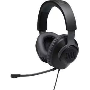 JBL Quantum 100 Wired Gaming Headset for $23