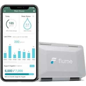 Flume 2 Smart Home Water Monitor & Water Leak Detector for $199