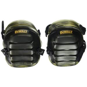 Custom LeatherCraft DEWALT DG5217 All-Terrain Kneepads with Layered Gel Padding with Full Size, All Terrain Cap for $49