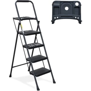 Folding 4-Step Ladder for $80