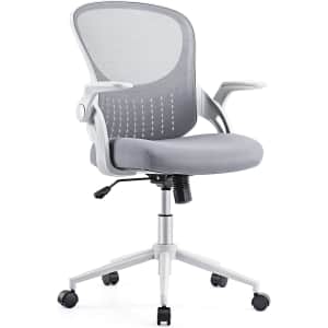 Ergonomic Flip Arm Swivel Desk Chair for $95