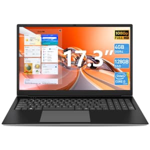 SGIN Broadwell i3 17.3" Laptop for $208