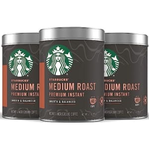 Starbucks Premium Instant Coffee 3-Pack for $17 via Sub. & Save