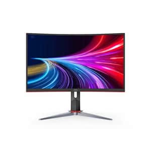 AOC C27G2Z 27" Curved Frameless Ultra-Fast Gaming Monitor, FHD 1080p, 0.5ms 240Hz, FreeSync, for $250