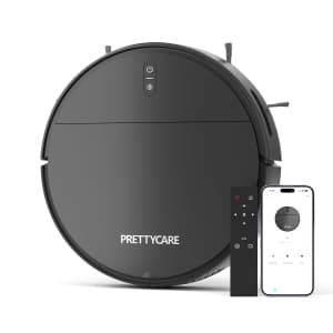 Prettycare C1 Robot Vacuum Cleaner for $75