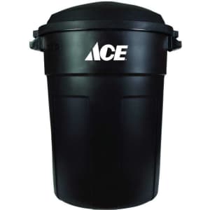 Ace 32-Gallon Plastic Garbage Can w/ Lid for $23 for members